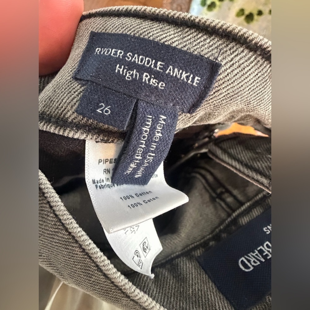 Veronica Beard Ryder Saddle Barrel Jeans 26 - Picture 10 of 13